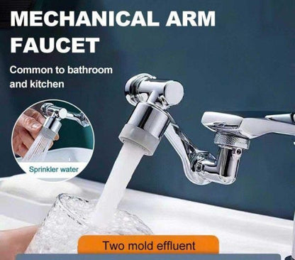 Rotational faucet tap