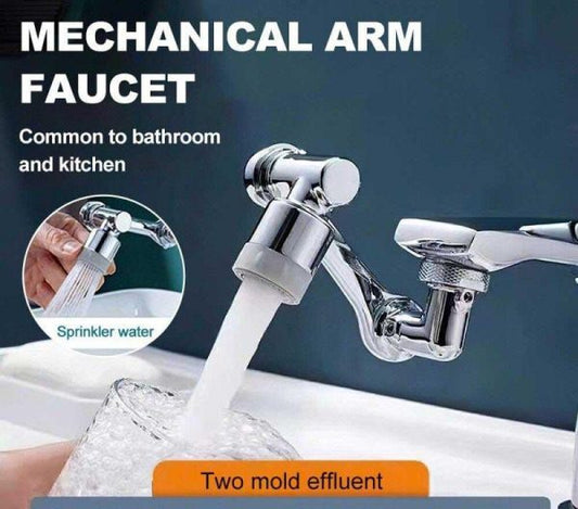 Rotational faucet tap