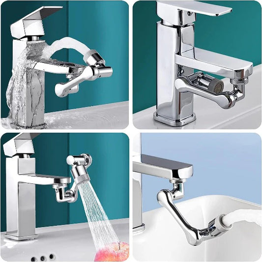 Rotational faucet tap